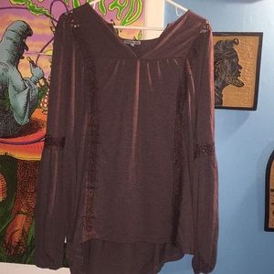 Large Charlotte Russe long sleeve blouse
